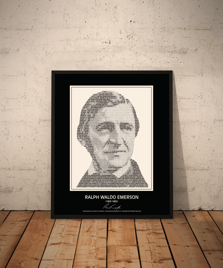 Ralph Waldo Emerson Poster ralph-waldo-emerson-poster